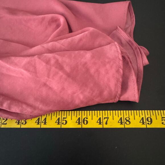 Y2K‎ Babydoll Dress Size S Pink Croquette Preppy Romantic Scoop Neck Midi Soft - Picture 13 of 13